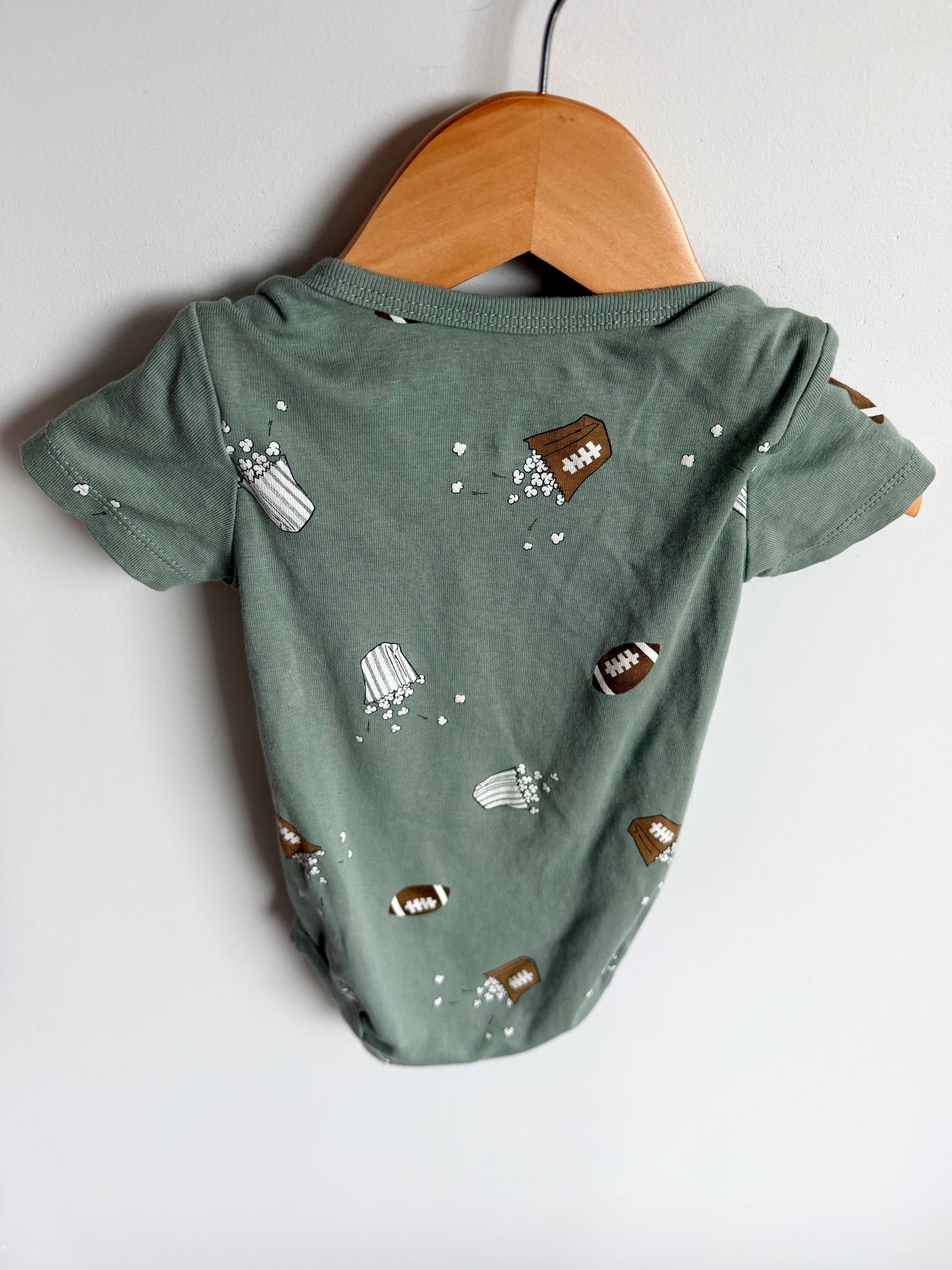 Football Popcorn Bodysuit / 18m