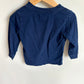 Blue Long Sleeve Top with Pocket / 2T