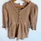 Oat Waffle Dress / 3T