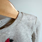 Grey Minnie Mouse Crewneck / 18-24m