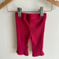 Ribbed Magenta Pants / 3m