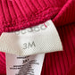 Ribbed Magenta Pants / 3m