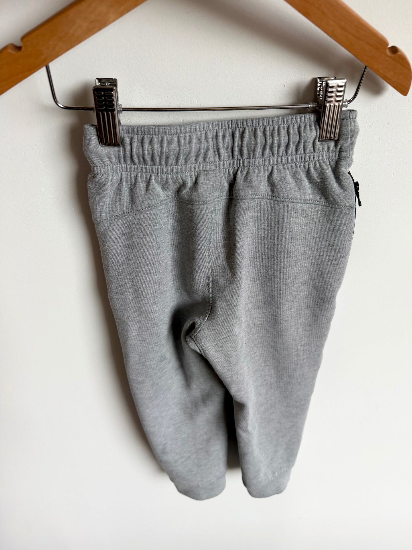 Grey with Black Zippers Sweat Pants / 2T