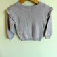 Purple Cable Knit Sweater / 24m