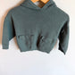 Zara Sage Knit Hooded Sweater / 18-24m