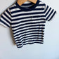 Striped Blue Pocket T-Shirt / 12m