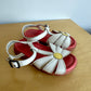 Daisy White Sandals / Size 6 Toddler