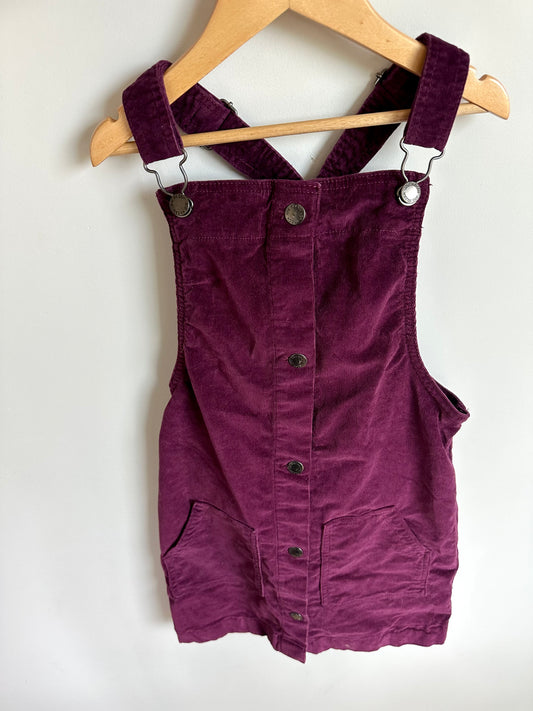 Cranberry Overall Dress / 10-12 years (lg)