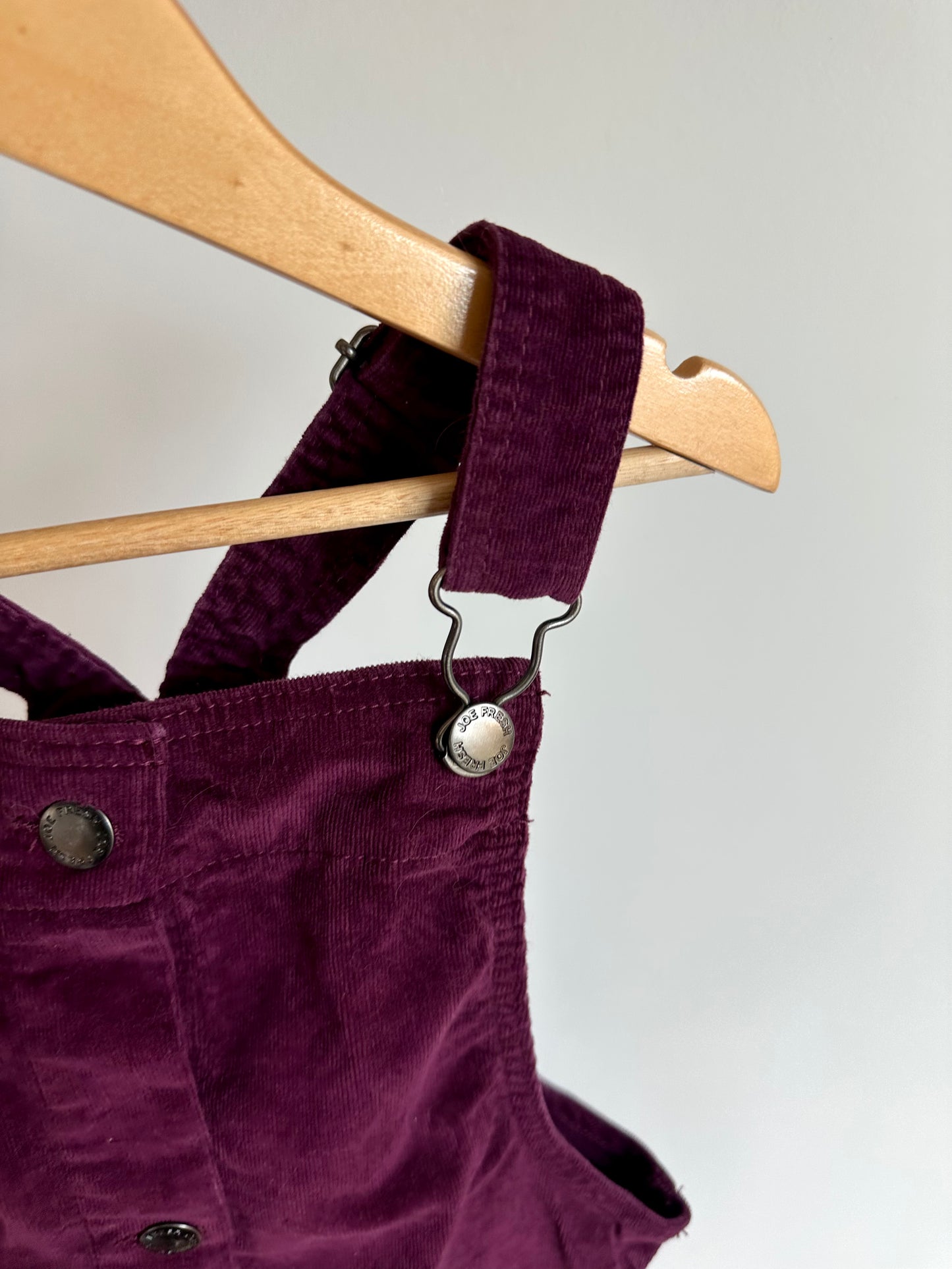 Cranberry Overall Dress / 10-12 years (lg)