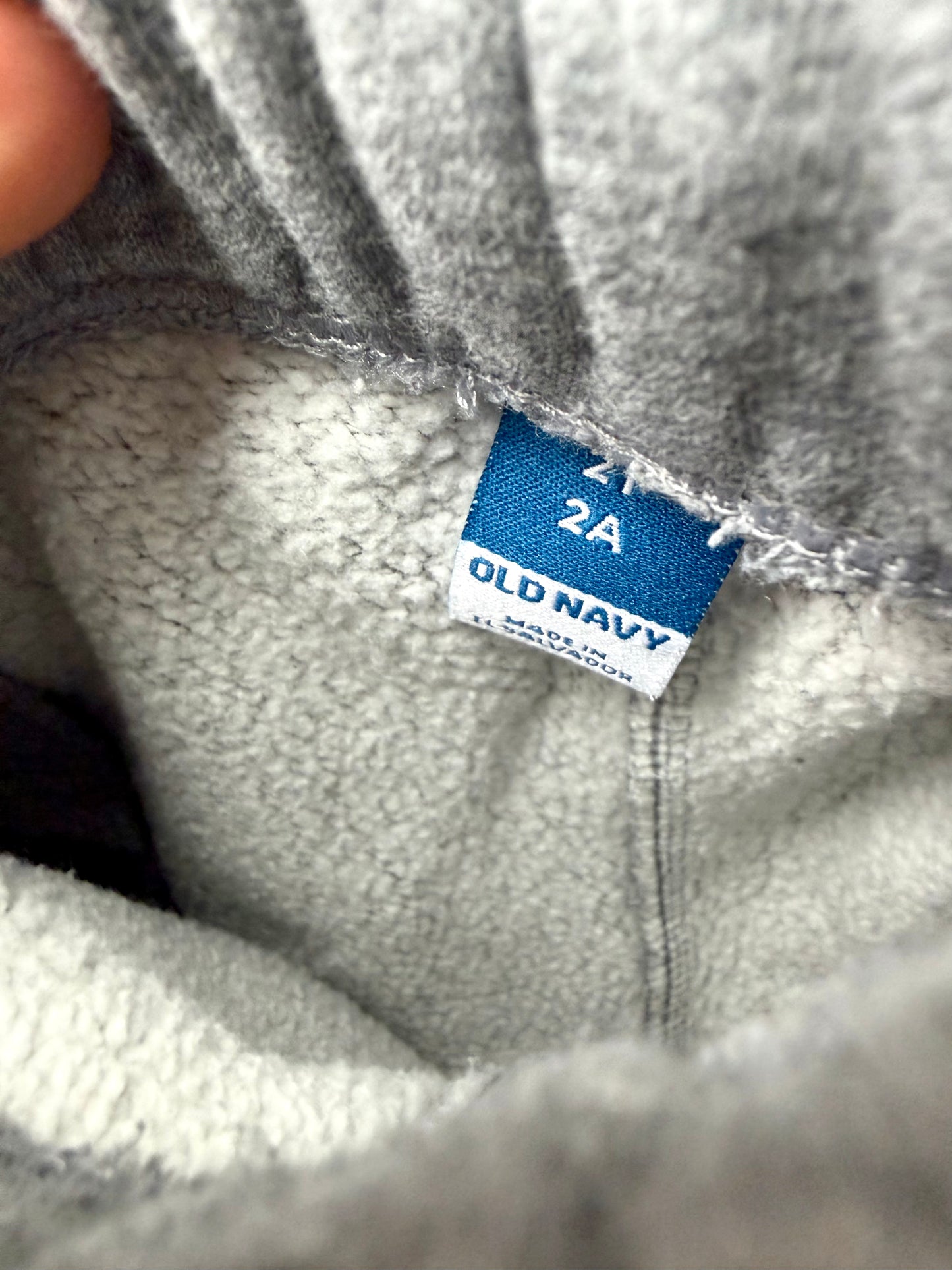 Grey Drawstring Sweat Pants / 2T