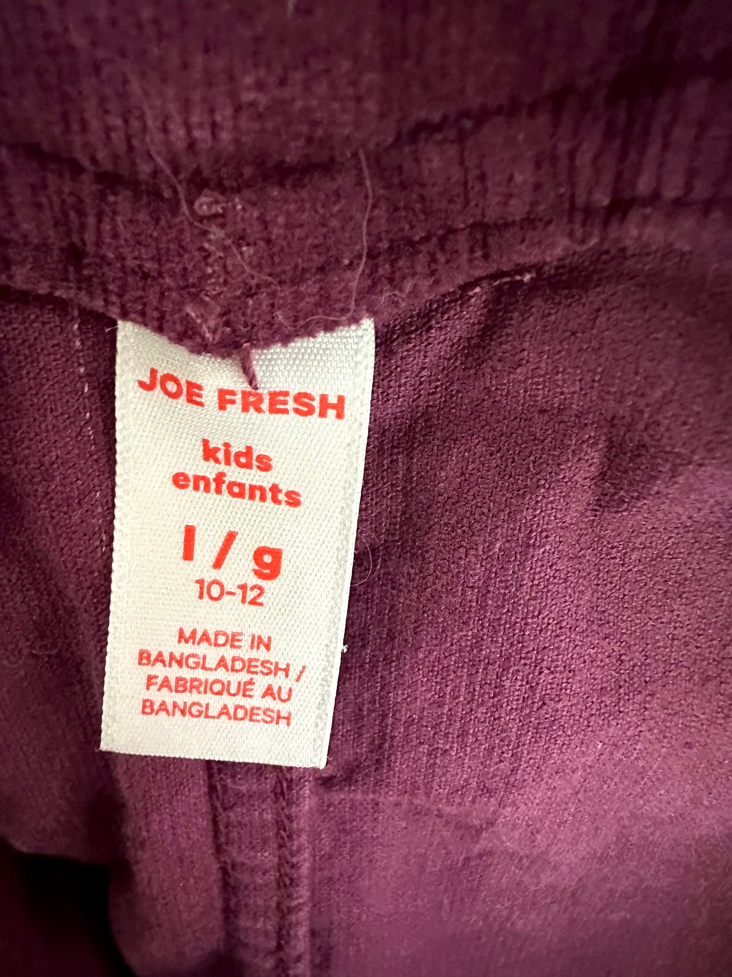 Cranberry Overall Dress / 10-12 years (lg)