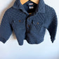 Quilted Button Up Sweater  / 12-18m