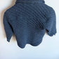 Quilted Button Up Sweater  / 12-18m