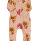 Organic Long Sleeve Sunflower Sleeper (New Retail Item)/ 12-18m
