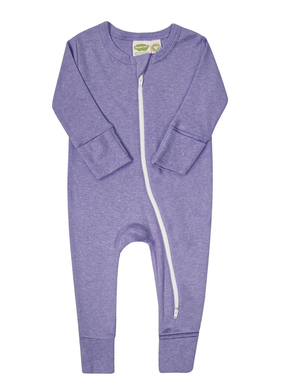 Parade Organic Snuggle Soft Sleeper - Lilac Melange (New Retail Item) / 3-6m