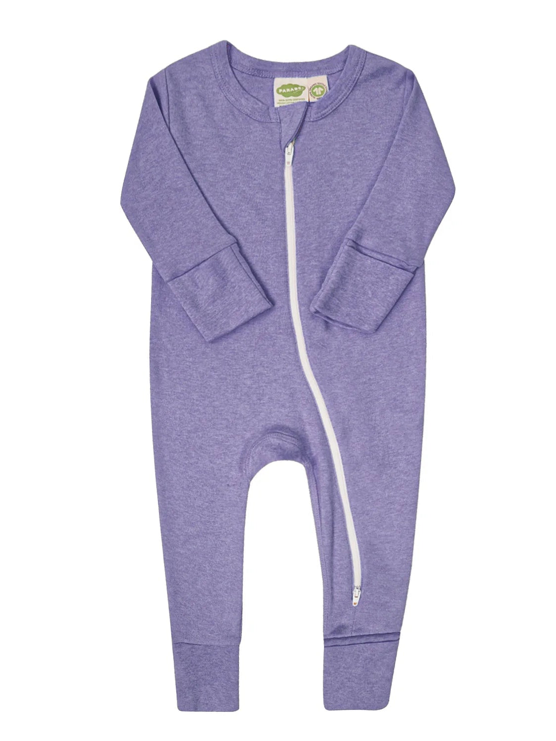 Parade Organic Snuggle Soft Sleeper - Lilac Melange (New Retail Item) / 0-3m