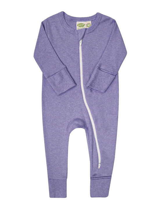 Parade Organic Snuggle Soft Sleeper - Lilac Melange (New Retail Item) / 0-3m