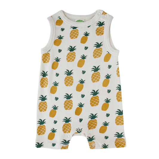 NEW Pineapple Parade Organics Romper / 18-24m