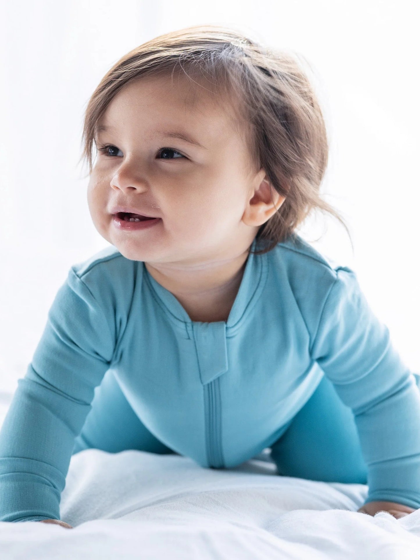 Reef Bamboo Fleece Footie W/2 Way Zipper (New Retail Item) / 12-18m