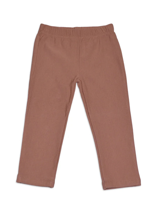 Chocolate Bamboo Fleece Leggings (New Retail Item) / 2T