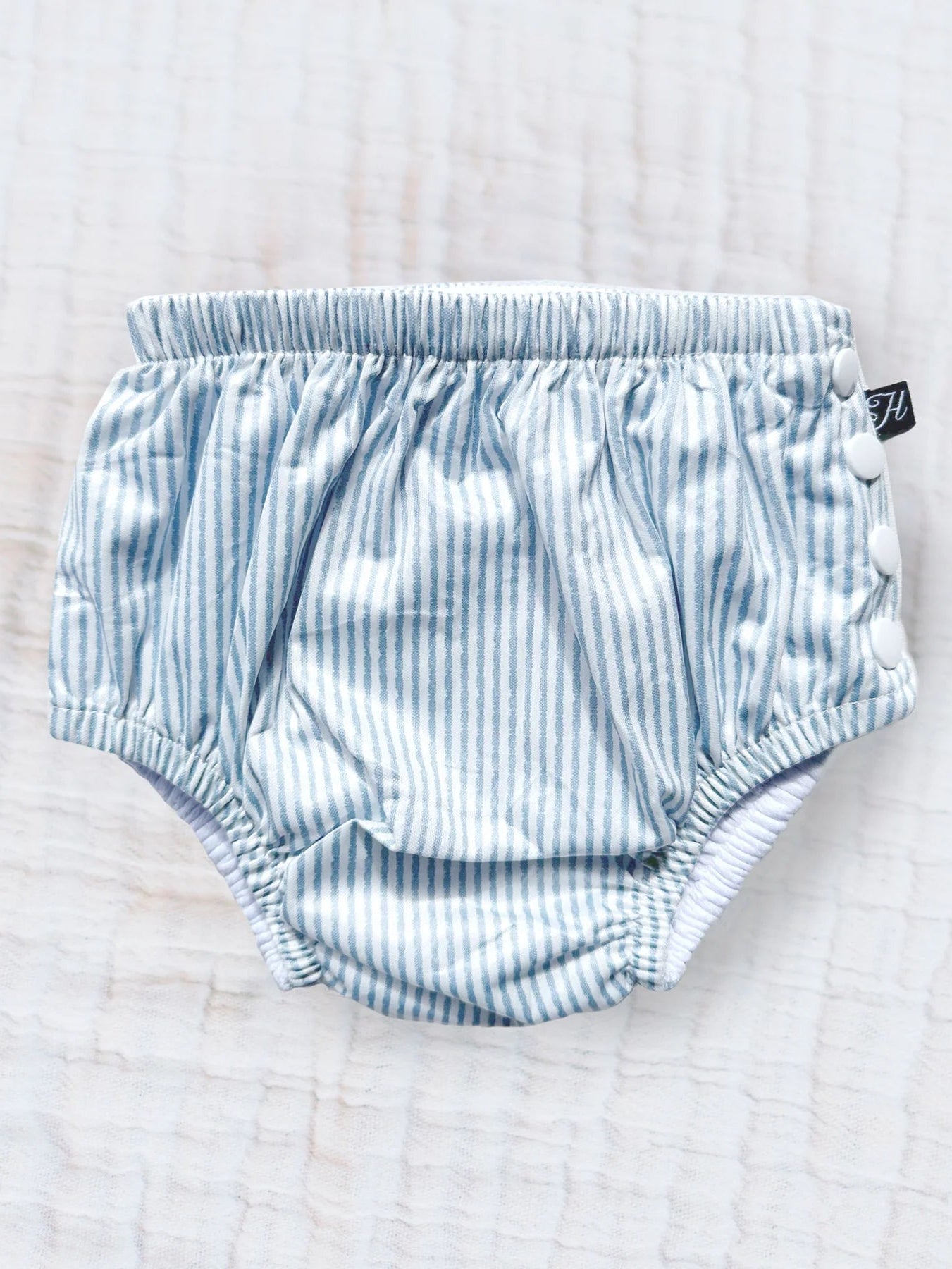 Honeysuckle Stripes Swim Diaper (New Retail Item) / Medium (18-24lbs)