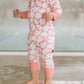 Full Zip Sunsuit - Sundae Bloom (New Retail Item) / 2T