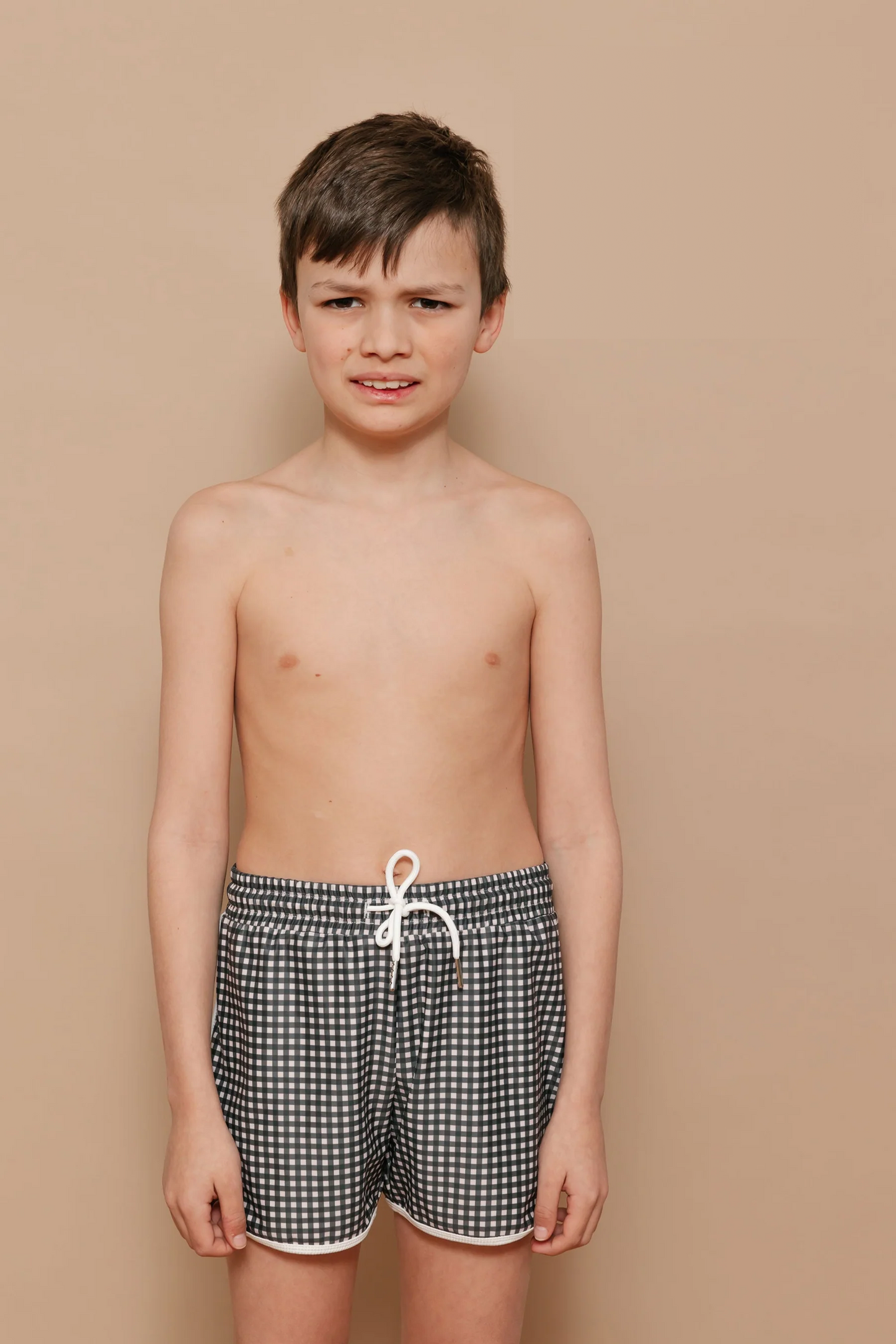 Imagine Perry Swim Trunks - Gingham (New Retail Item) / 3-4 Years