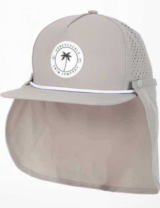 Honeysuckle Snapback Hat - Grey (New Retail Item) / 2-7 Years