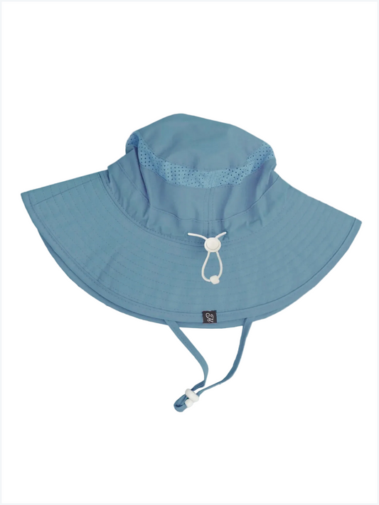 Honeysuckle Bucket Sunhat - Sea / 1-3 years