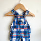 Plaid Colored Overalls / 6m