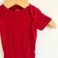 Red Bodysuit / 6m