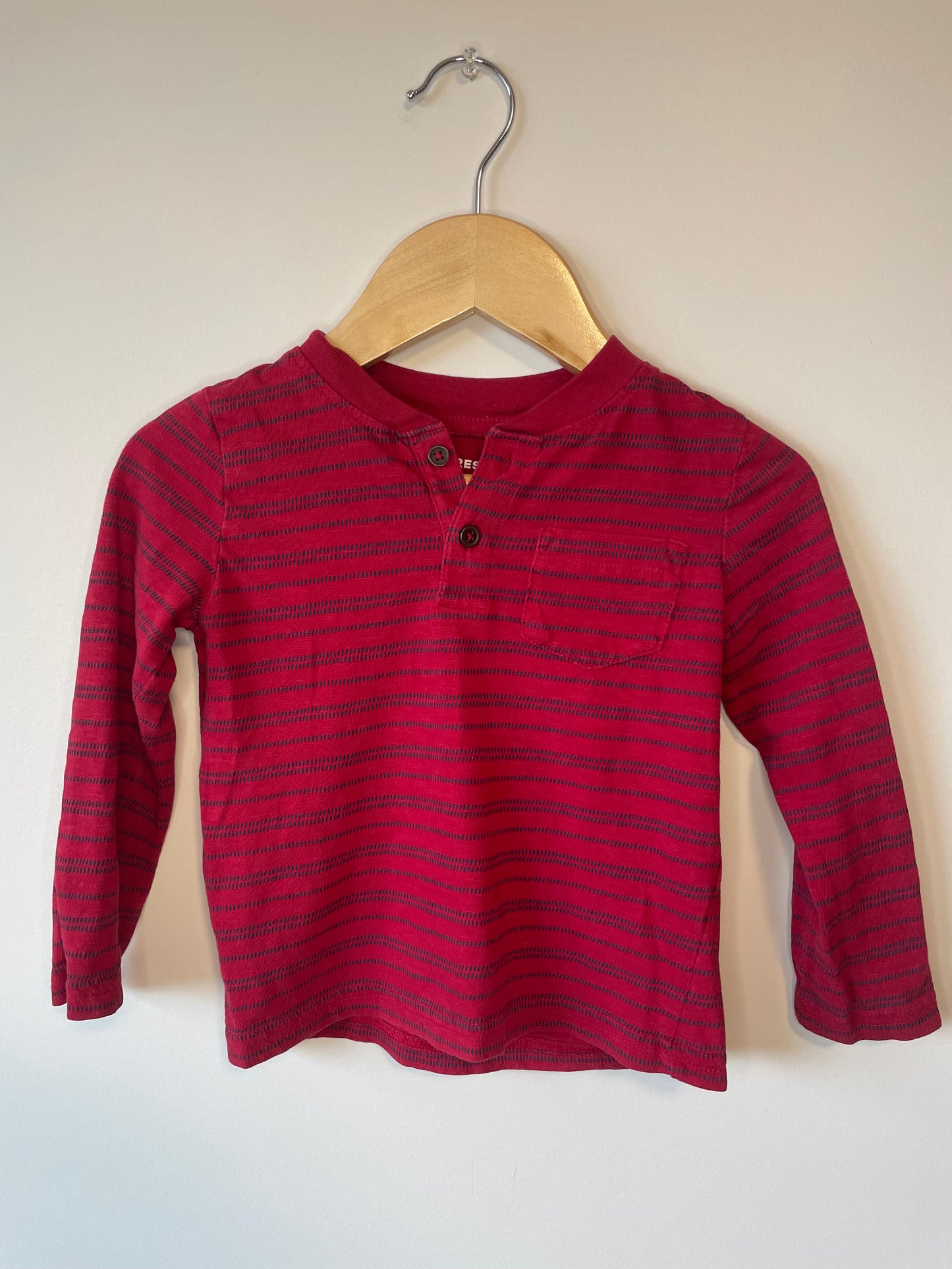 Red Long Sleeve / 18m