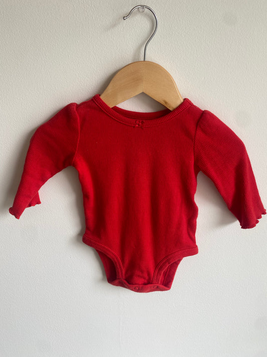 Red Tiny Bow Bodysuit / 3m