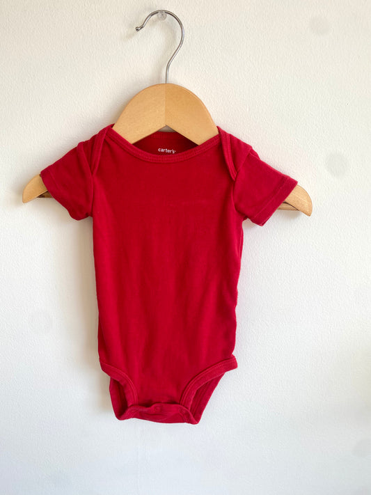 Red Bodysuit / 6m