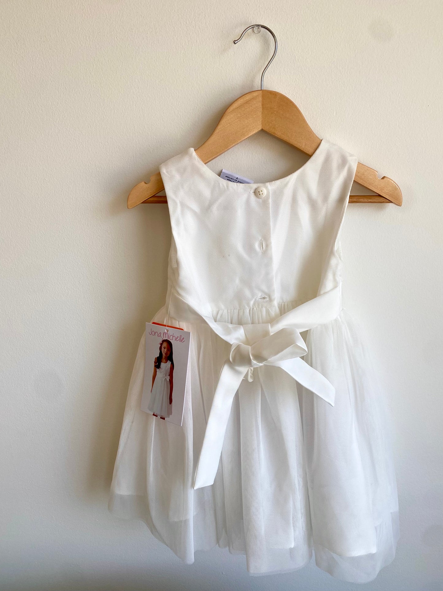 White Formal Dress / 2T