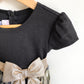 Formal Bow and Pattern Dress / 2T