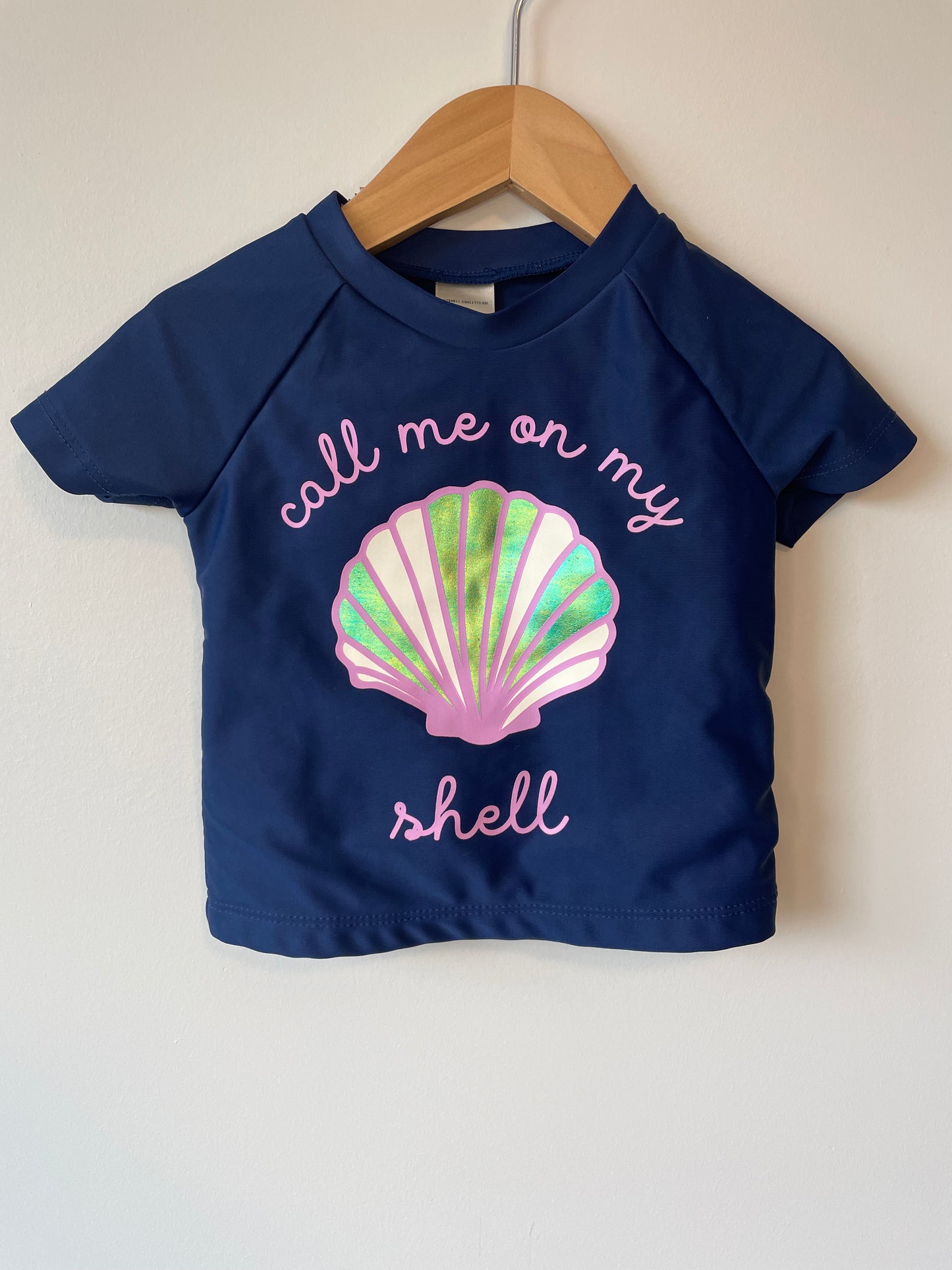 Call Me on My Shell Two Piece Swimsuit / 12m
