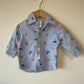 Dinosaur Dress Shirt / 3-6m