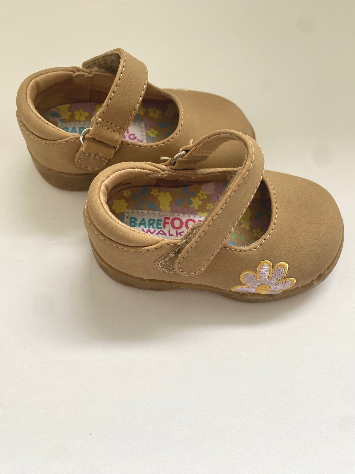 Tan Mary Jane Sandals / Size 2 Infant