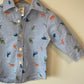 Dinosaur Dress Shirt / 3-6m