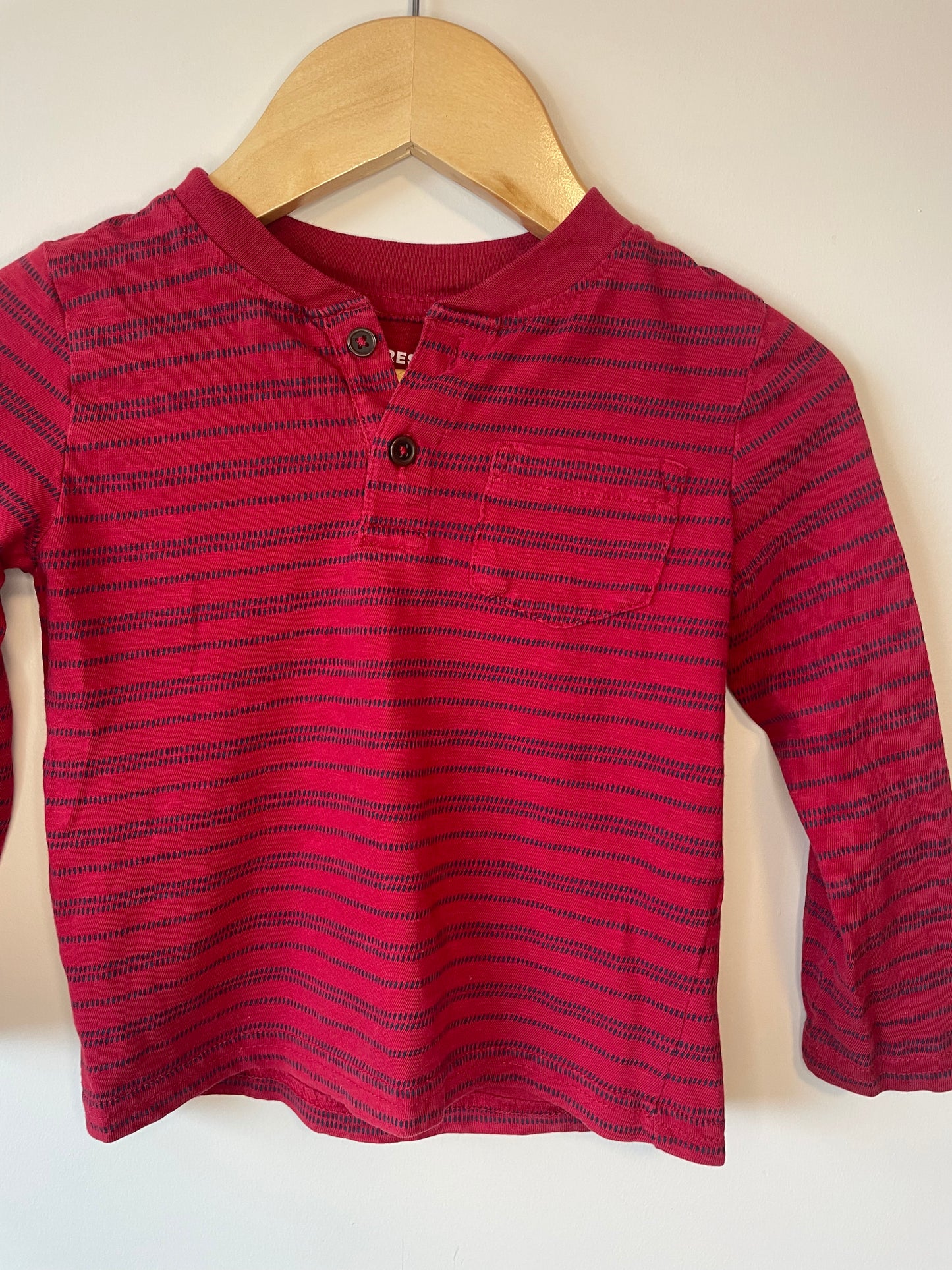 Red Long Sleeve / 18m