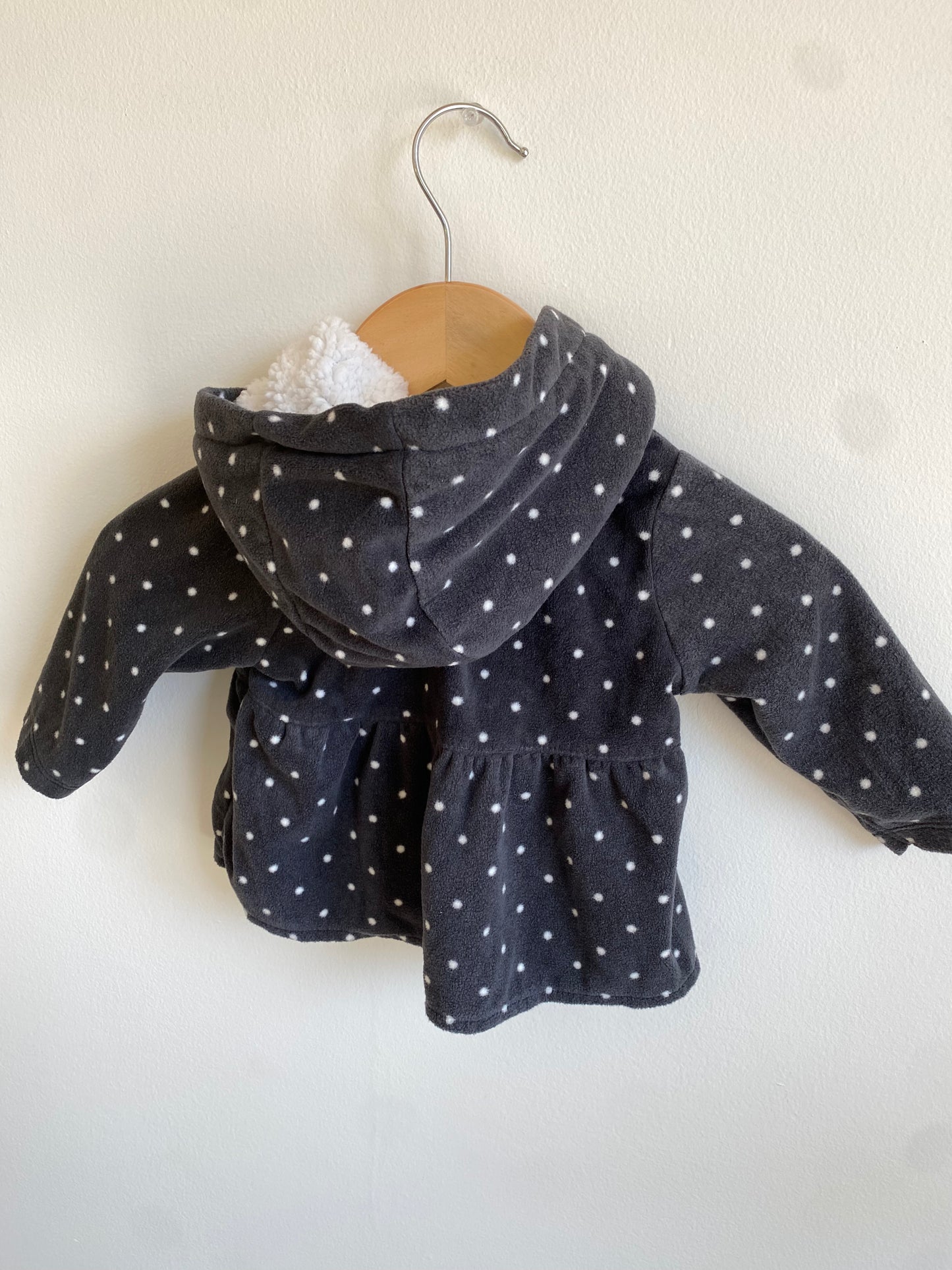 Fleece Polka Dot Sweater / 3m