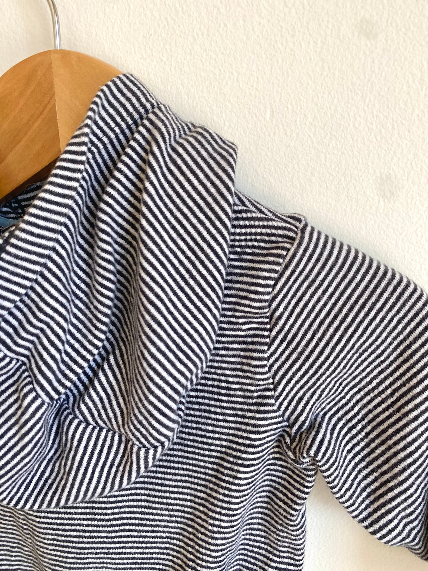 Zip Up Striped Sweater / 9m