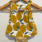 Newborn Lemon Ruffle Bodysuit / 0m