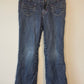 Boot-Cut Purple Lined Jeans / 4T