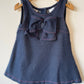Blue Dress with Bow / 12m