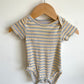 Striped Colored Bodysuit / 6-9m