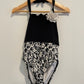 Black and White Janie and Jack Swimsuit / 4T