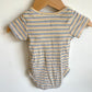 Striped Colored Bodysuit / 6-9m