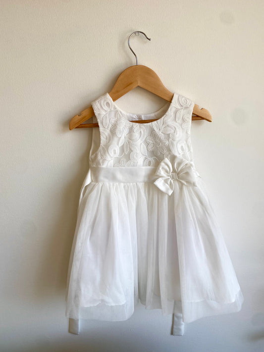 White Formal Dress / 2T